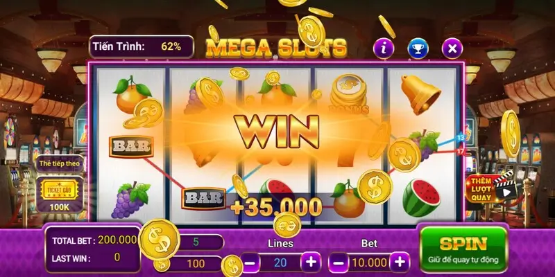 Đôi nét về Nổ hũ Mega Spin tại MKSports 